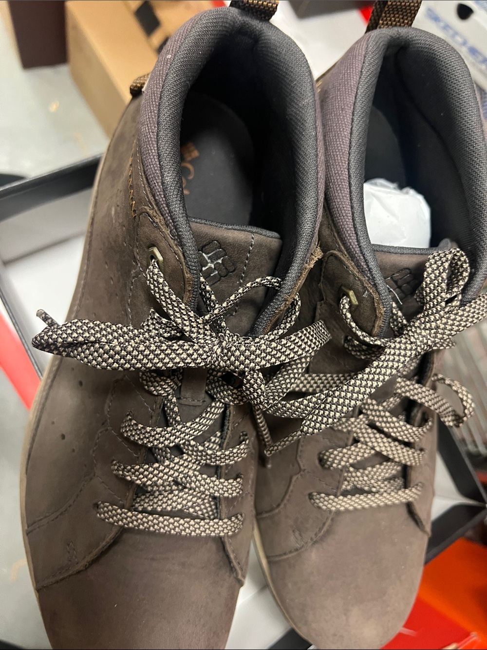 Men's Brown Casual Lace-Up Shoes